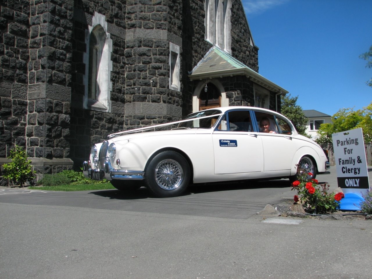 Wedding Cars Classic Car hire Christchurch and Canterbury.